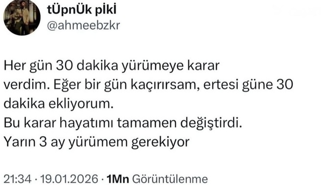 Spor konusunda ne kadar istikrarlısınız 💪?