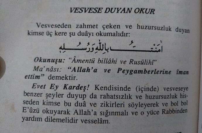 Vesveseden delirecek duruma geldim lütfen yardım edin ne yapabilirim?