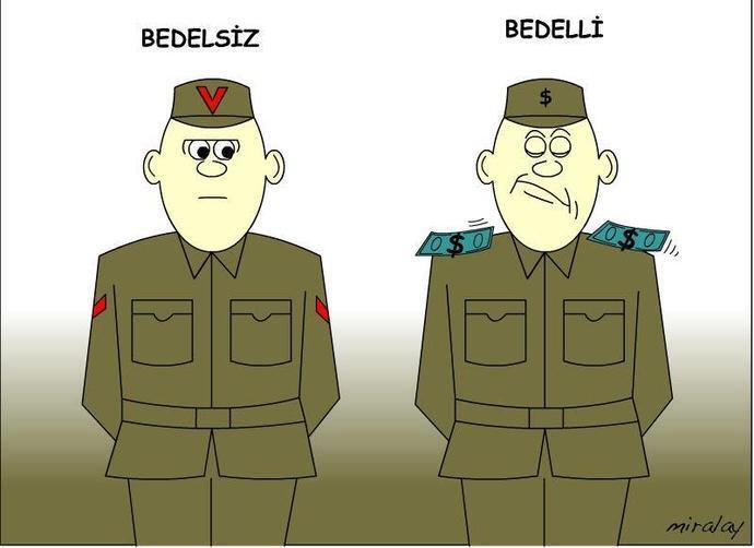 Şimdi ki erkekler neden 6 aylık askerliği bile bedelli yapıyor?