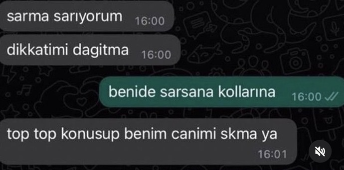 gorsel benım diil ama keske benım olsaydı🤧cok begendım ahahahah
