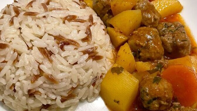 Fırında köfte patates sever misiniz?