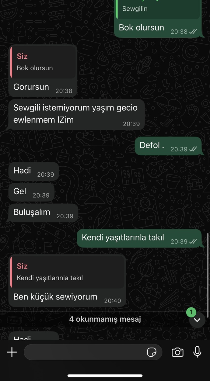 Bu herifle buluşayım mı?