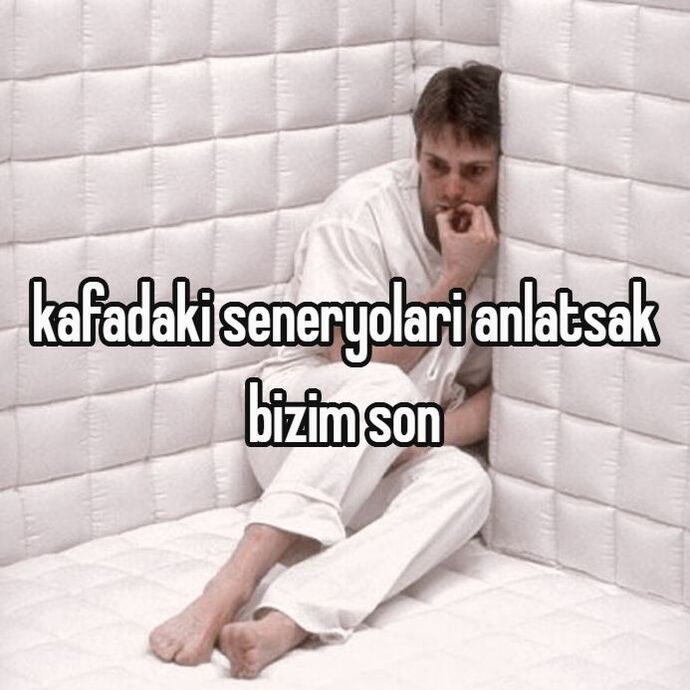 Kafanda kurar mısın?