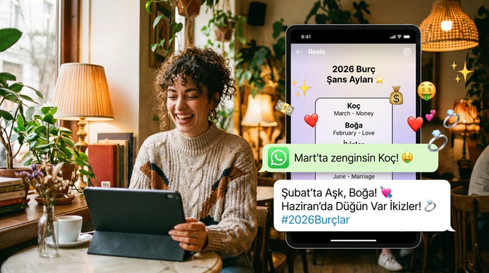 2026’da hangi burç hangi aylarda parlayacak, sen ne zaman sahnedesin? ⭐️