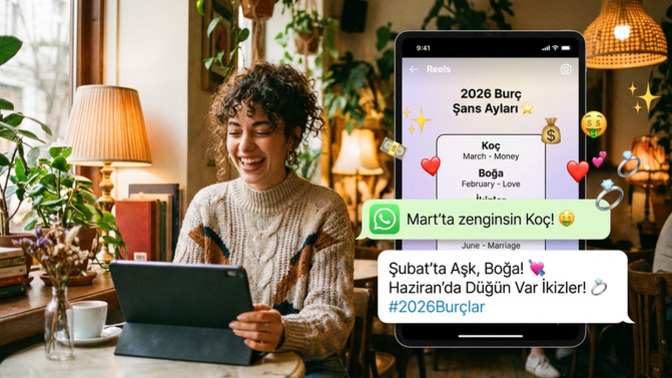 2026’da hangi burç hangi aylarda parlayacak, sen ne zaman sahnedesin? ⭐️
