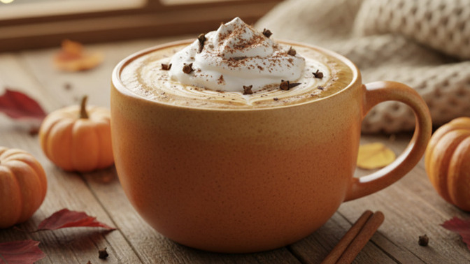 Balkabaklı latte sever misiniz?