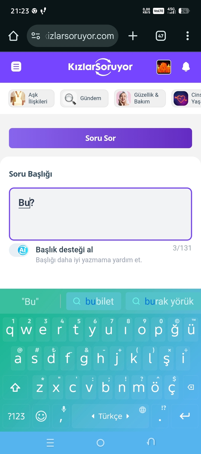 Telefon güncelleme aldıktan sonra şu klavyenin üst tarafındaki arama iiareti ve yazılar çıkmaya başladı, bunu nasıl düzeltirim?