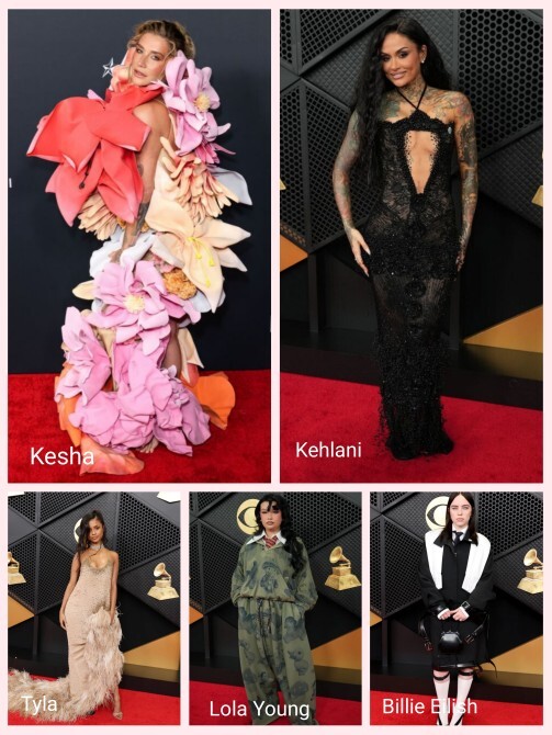 2026 Grammy Kırmızı Halı Görünümleri?