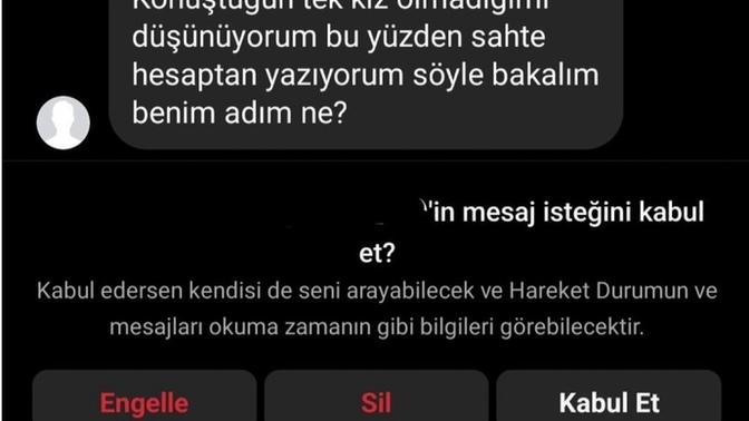 Böyle bir mesaj alsanız ne yaparsınız?