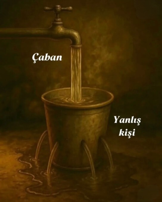 Karşılık görmeyen bir çaba ders midir yoksa boşa gitmiş emek mi?