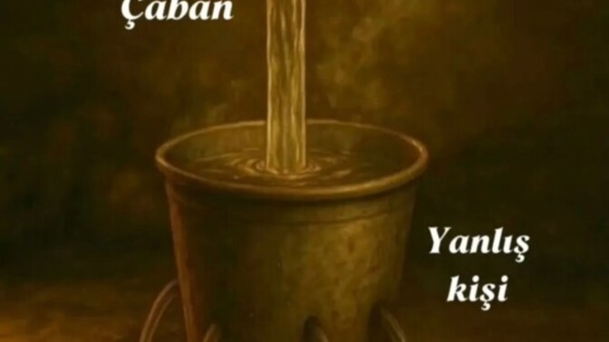 Karşılık görmeyen bir çaba ders midir yoksa boşa gitmiş emek mi?