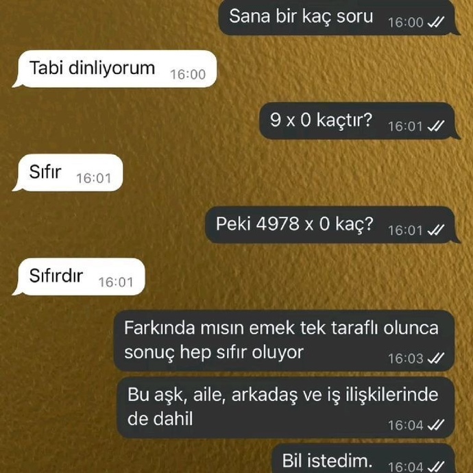 Aşkta Çaba tek taraflı olur mu?