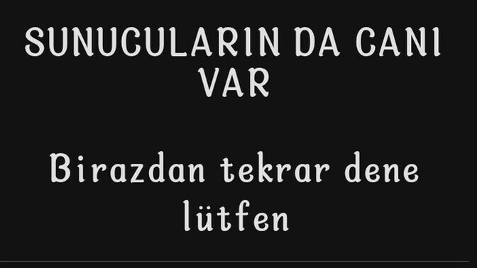 Sizde de böyle oldu mu, aynı şeyleri yaşayan var mı?