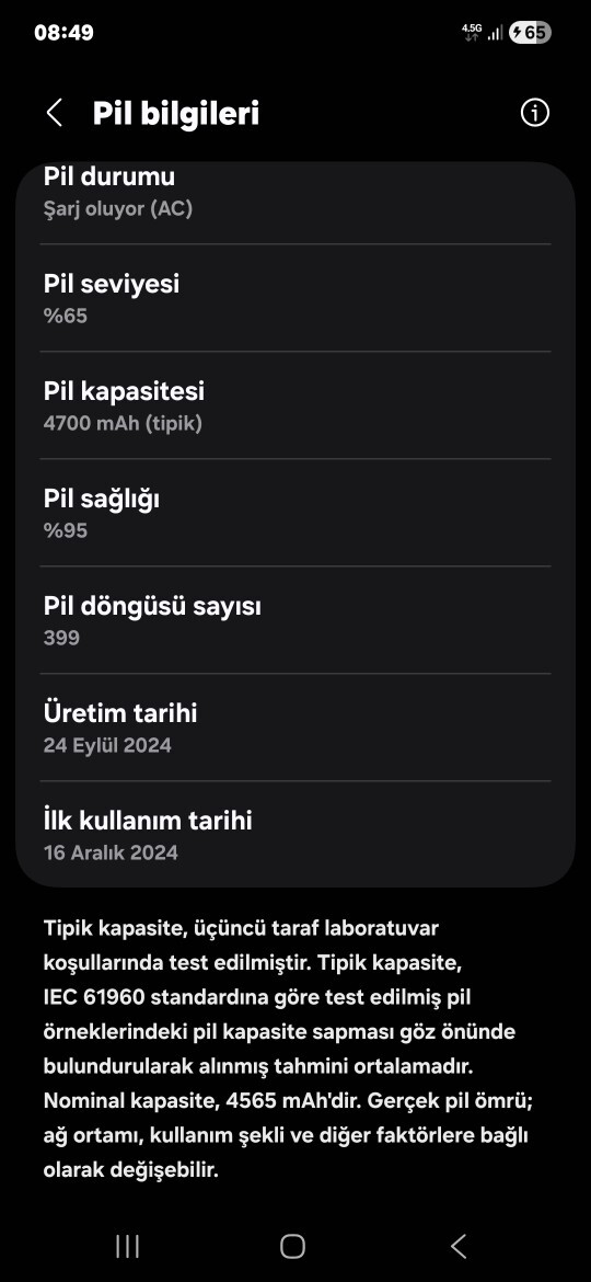 Sızce pilini değiştirmelimiyim?