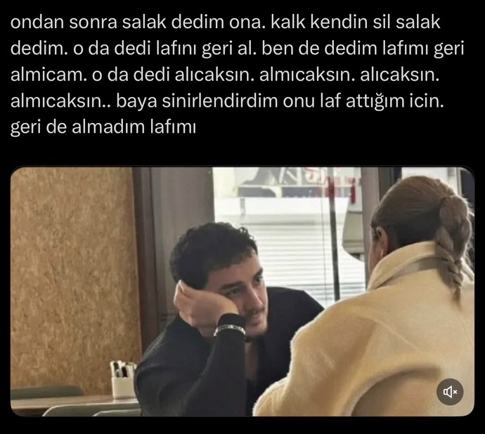 Saçmalarken bile sizi dinleyen biri var mı?