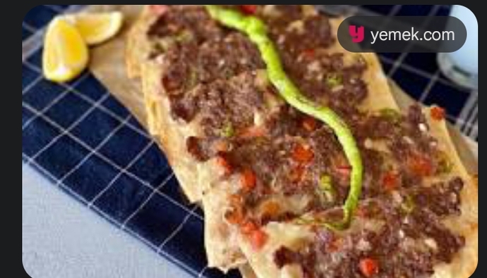 Lahmacun sevmeyenler için lahmacunun üvey kardeşi olan etli ekmek tarifi?