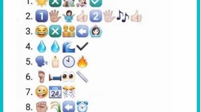 Emojilerle atasözü bulmaca sen kaç numarayı bulabildin?