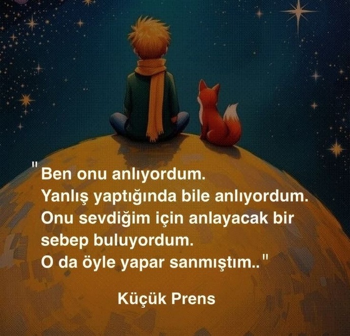 Küçük Prens kitabını okudunuz mu?