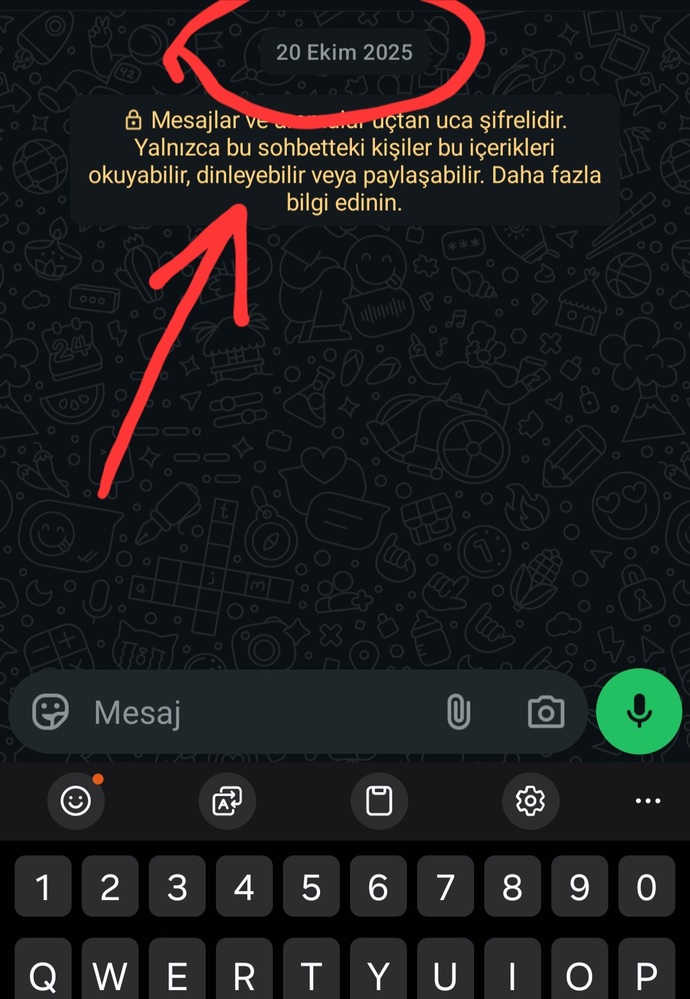 Millet bakar mısınız whatsapta ki bu tarih ne anlama geliyor?