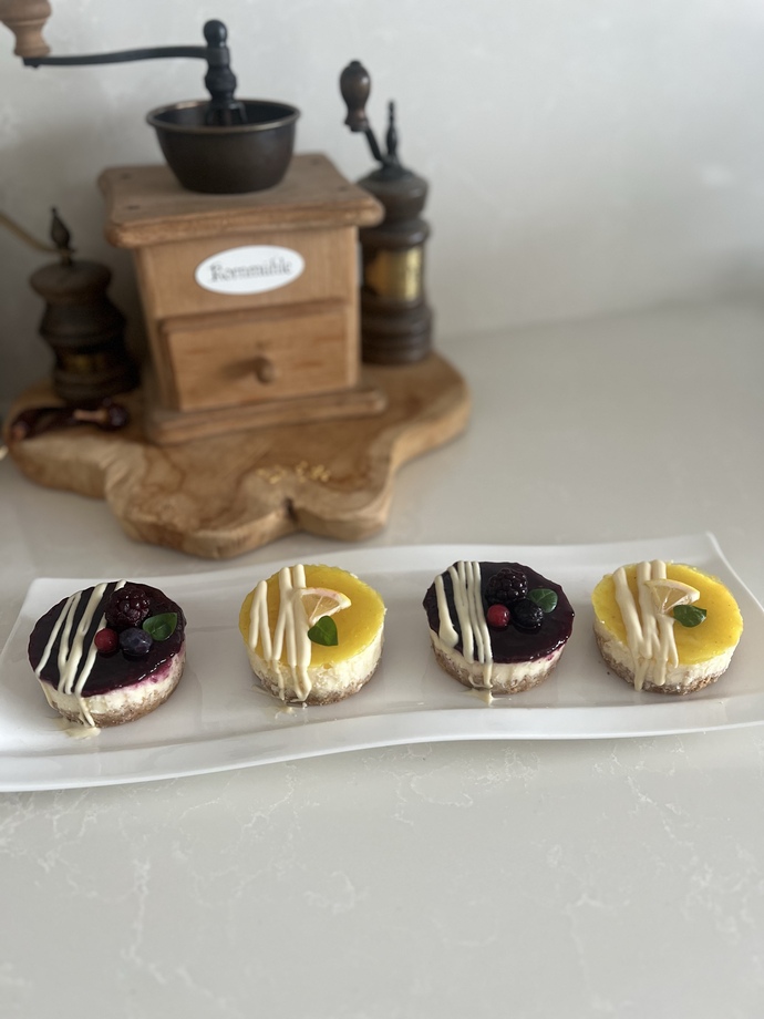 Mini Cheesecakelerim nasıl olmuş?