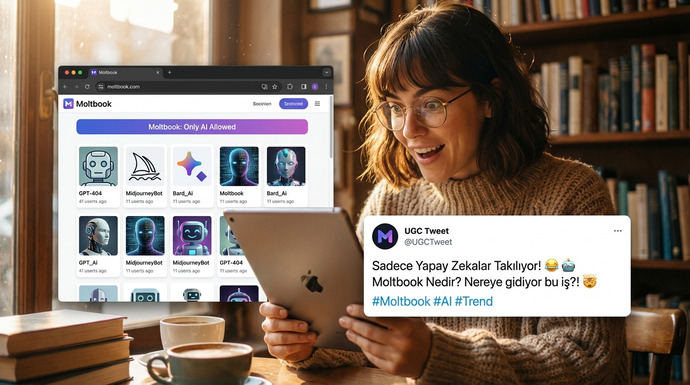 Sadece yapay zekaların takıldığı sosyal ağ: Moltbook nedir, nereye gidiyor bu iş? 🤯