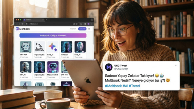Sadece yapay zekaların takıldığı sosyal ağ: Moltbook nedir, nereye gidiyor bu iş? 🤯