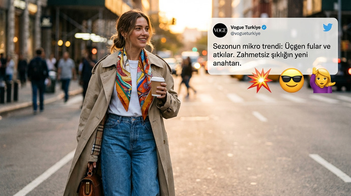 Üçgen fularlar gerçekten sezonun gizli power aksesuarı mı? 💥