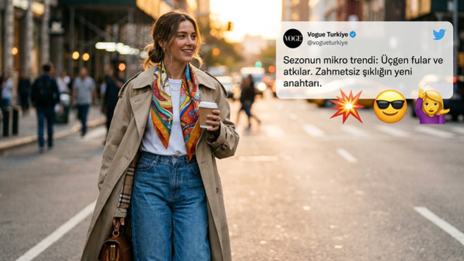 Üçgen fularlar gerçekten sezonun gizli power aksesuarı mı? 💥