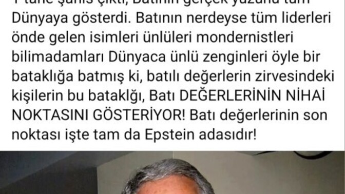 Epistein ve gazze katliamı Batıyı dünya gözünde ne hale getirdi sizce?