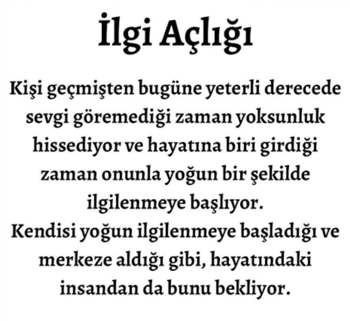 İliskilerde ilgi veren misiniz, ilgi alan mı?