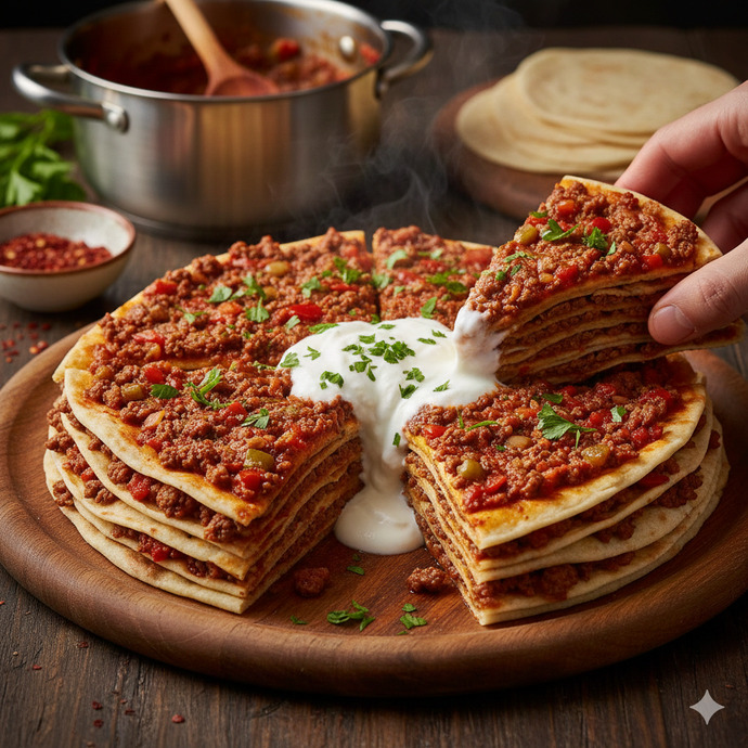 Hamburger gibi kat kat olan ama kökeni bize ait olan Kayseri yağmalası?