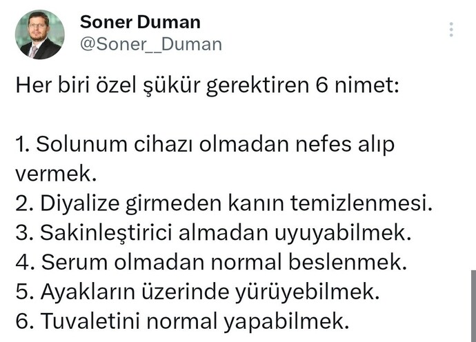 Yeterince şükrediyor musunuz?