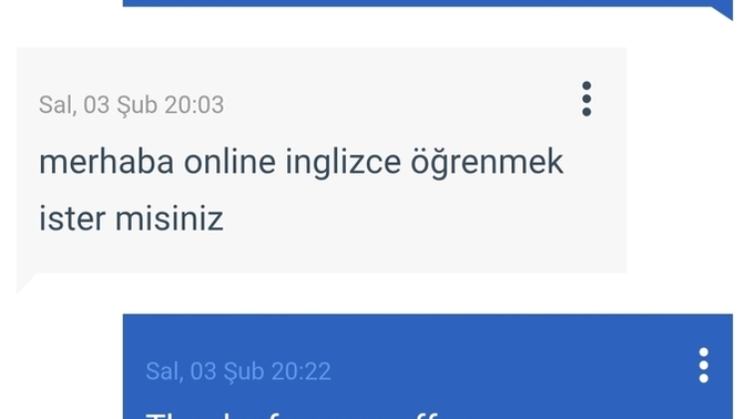 Bana İngilizce kursu vermek isteyen kıza yaptığım mizahi kapak nasıl olmuş?
