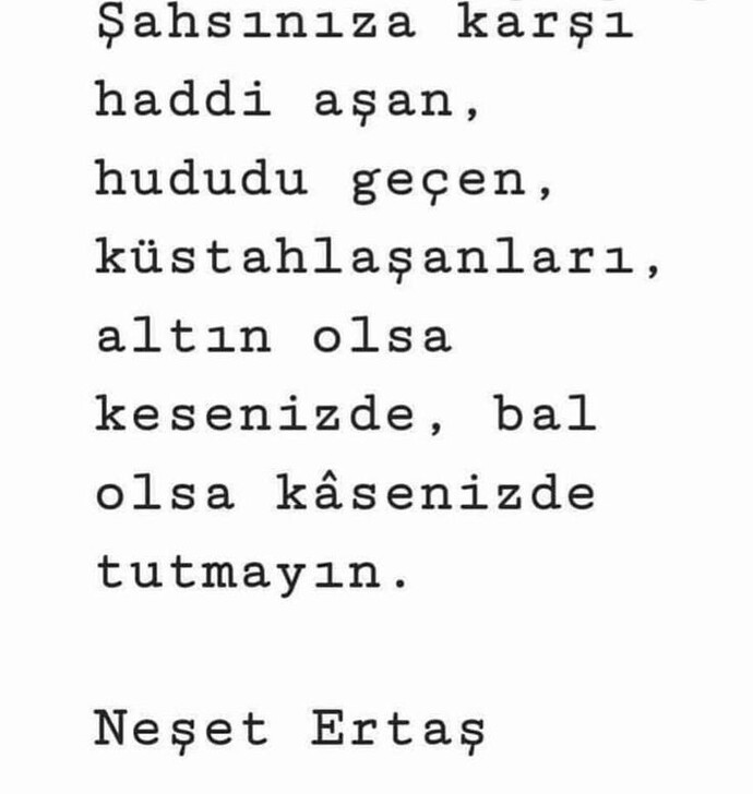 Hiç halden anlayan insan kalmamış. Neden herşeye umursamazsınız?