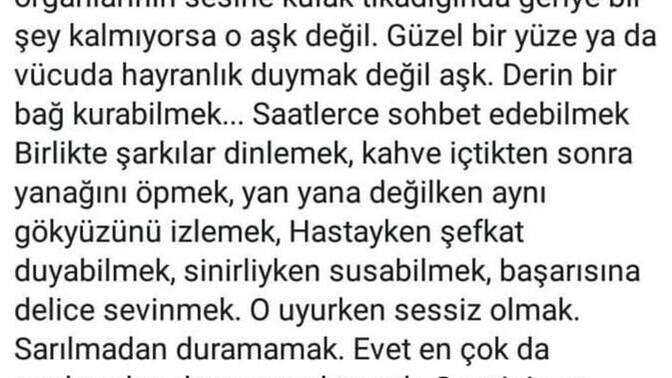 Size göre aşk ne ifade ediyor?