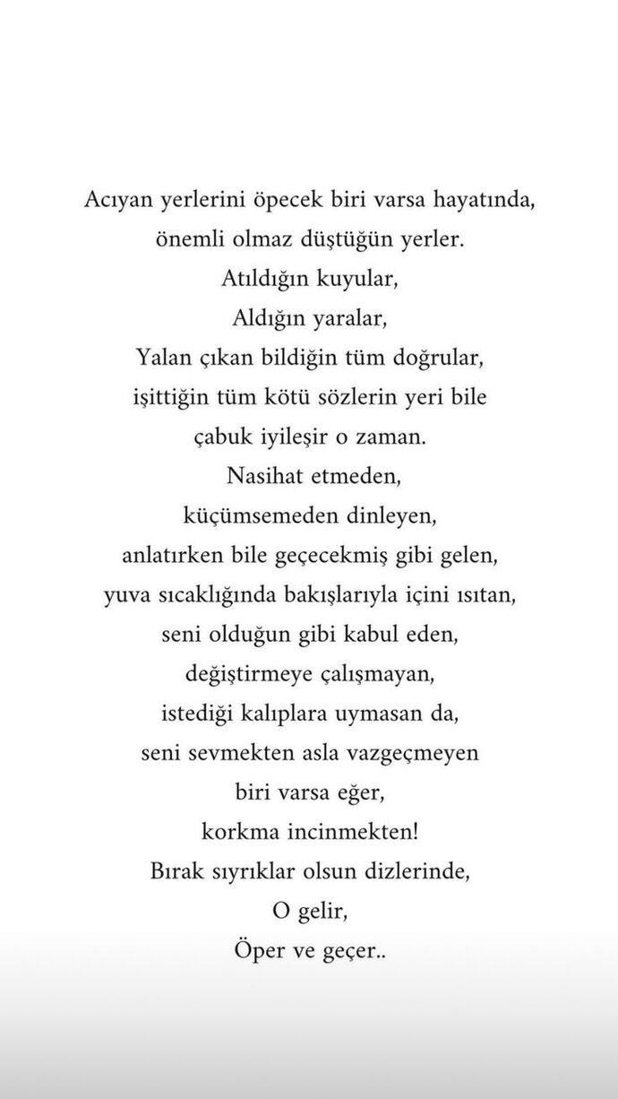 Yaralarınıza merhem olan birileri var mı hayatınızda?