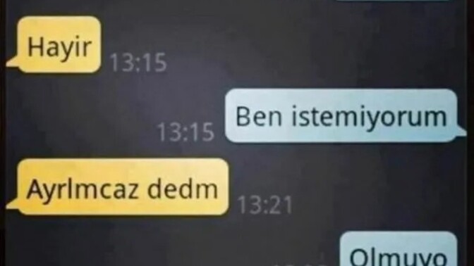 Cevap yazmayan birine ısrarla mesaj atar mısın?