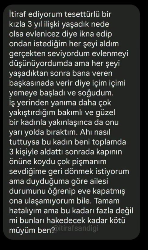 Ah almak mı daha ağır, ah etmek mi?