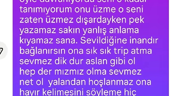 Sevdiğim çocuk olan bitanem olan erkeğin yeni sevgilisine bu mesajı attım arkadaşım alık mısın dedi yaptığım yanlış mı?