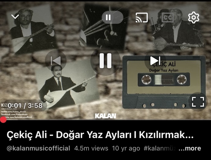 Hafta sonu geldi. Gönderir misiniz şarkıları?