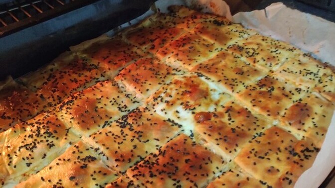 İlk defa börek yaptım nasıl olmuş?