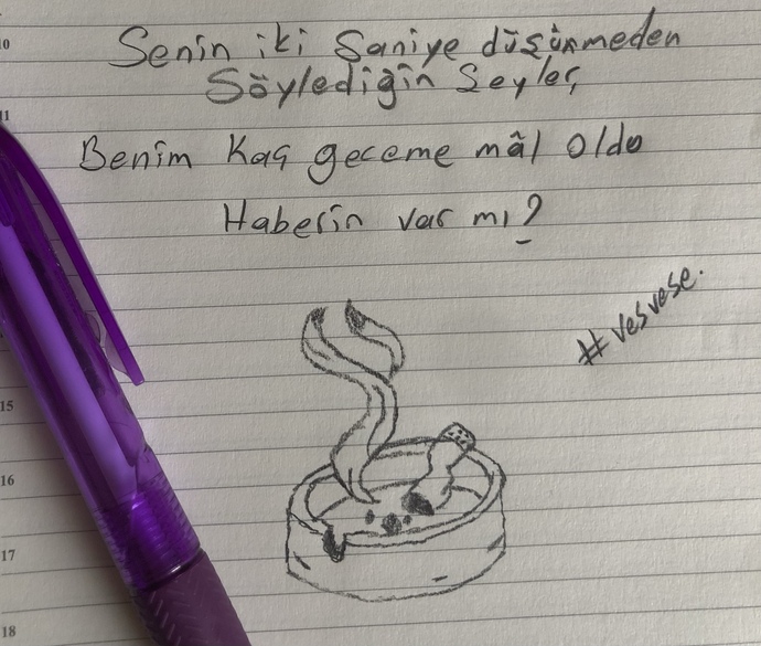 En son ne için üzüldünüz?