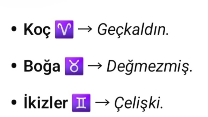 Burçlar eski sevgiliye nasıl gönderme yapıyormuş 😀?