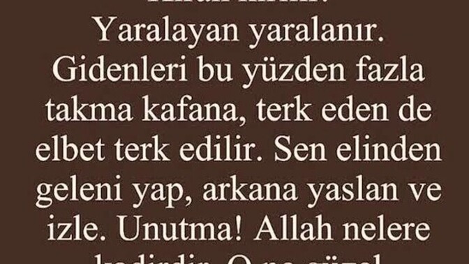 Hayat mı size birşeyler öğretti insanlar mı?