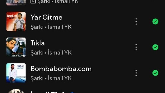 Size de ismail yk perileri geliyor mu?