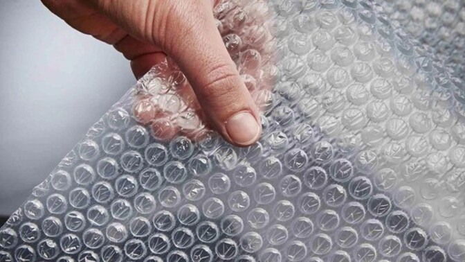 Baloncuklu naylonla stres atılabilir mi?