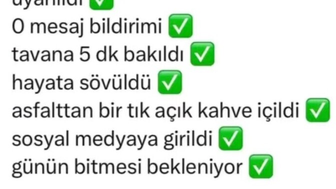 Size yazmasını beklediğiniz biri var mııı?
