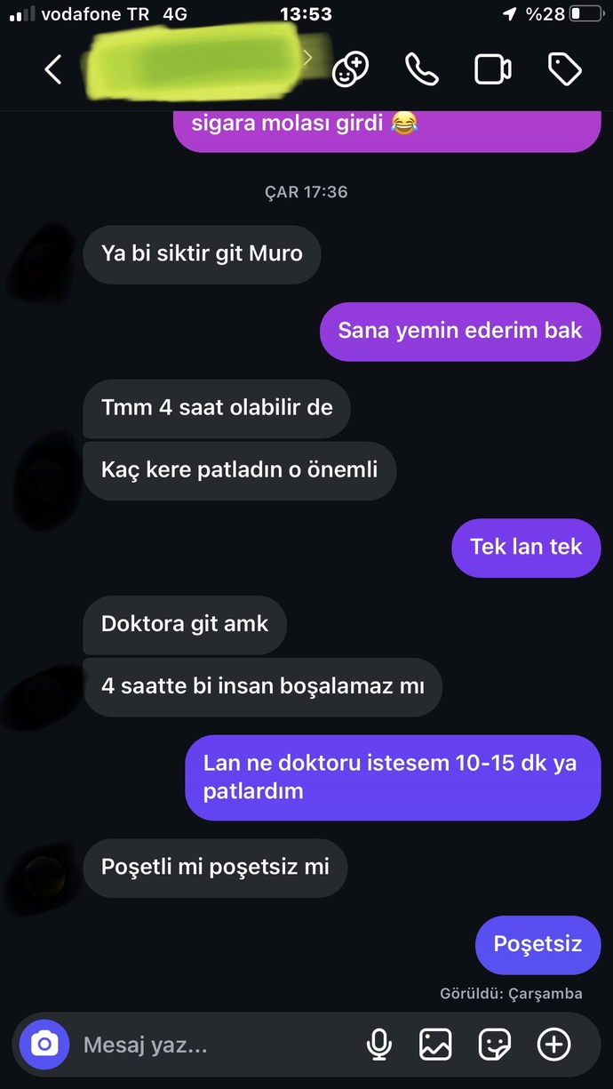 Siz de arkadaşlarınızla böyle saçma samimi diyolaglsra giriyor musunuz?