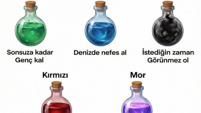 Hangi içeceği içerdin?