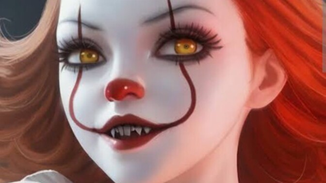 Palyaço 🤡 Pennywise makyajı yapabilir misin?